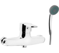 Смеситель для душа ZEIN Z80350152, картридж керамика 35 мм, с душевым набором, хром 5118179