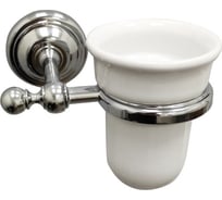 Подстаканник Paini 88CR041BICER Duomo керамический, хром 50181