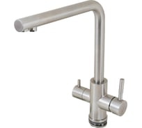 Смеситель для кухни с подводом для фильтра Paini NRPW6433VEB90 Norda сталь PVD 31680