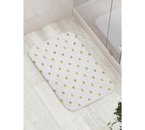Коврик противоскользящий JoyArty "Пятнистые точки" для ванной, сауны, бассейна, bath_29003