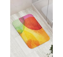 Коврик противоскользящий JoyArty "Красочная иллюзия" для ванной, сауны, бассейна, bath_16357