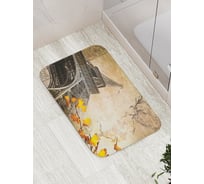 Коврик противоскользящий JoyArty "Париж цветет" для ванной, сауны, бассейна, bath_16226