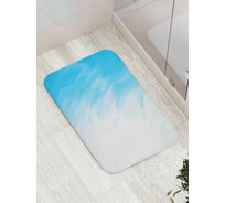 Коврик противоскользящий JoyArty "Сбалансированные облака" для ванной, сауны, бассейна, bath_16351
