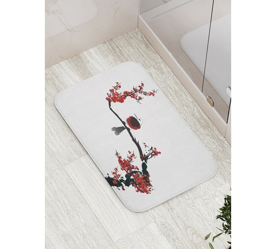 Коврик противоскользящий JoyArty "Ожившая ветка" для ванной, сауны, бассейна, bath_14303 1