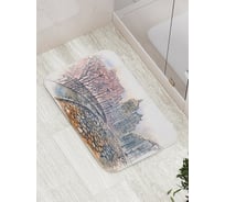 Коврик противоскользящий JoyArty "Умиротворенная улица" для ванной, сауны, бассейна, bath_17471