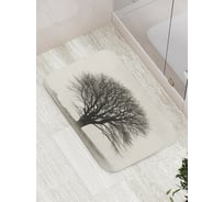 Коврик противоскользящий JoyArty "Дерево покоя" для ванной, сауны, бассейна, bath_17210