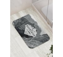 Коврик противоскользящий JoyArty "Горы зовут" для ванной, сауны, бассейна, bath_41747