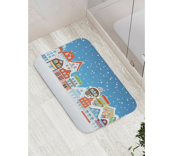 Коврик противоскользящий JoyArty "Хочется тепла" для ванной, сауны, бассейна, bath_6733 1