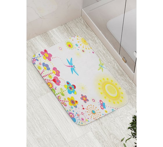 Коврик противоскользящий JoyArty "Магическая природа" для ванной, сауны, бассейна, bath_18333