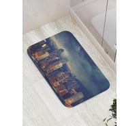 Коврик противоскользящий JoyArty "Городская непогода" для ванной, сауны, бассейна, bath_18078