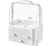 Органайзер для хранения косметики Ridberg с дверкой, белый 1214604