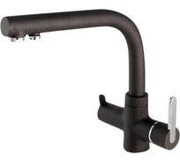 Смеситель для кухни с подводом для фильтра Paini 92446433VE7B90DALMKM Arena черный 23378