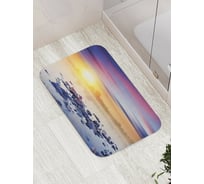 Коврик противоскользящий JoyArty "Камни греются на солнце" для ванной, сауны, бассейна, bath_15150