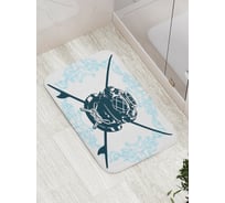 Коврик противоскользящий JoyArty "Водолазный шлем" для ванной, сауны, бассейна, bath_15656