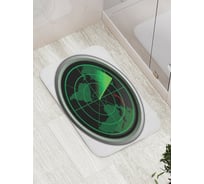 Коврик противоскользящий JoyArty "Цель на карте" для ванной, сауны, бассейна, bath_15625