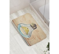 Коврик противоскользящий JoyArty "Лампочка с грушей" для ванной, сауны, бассейна, bath_7465