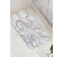 Коврик противоскользящий JoyArty "Бесконечность осьминога" для ванной, сауны, бассейна, bath_4697