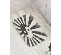 Коврик противоскользящий JoyArty "Полосатая гармония" для ванной, сауны, бассейна, bath_3499