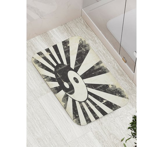 Коврик противоскользящий JoyArty "Полосатая гармония" для ванной, сауны, бассейна, bath_3499 1