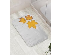 Коврик противоскользящий JoyArty "Влажные кленовые листья" для ванной, сауны, бассейна, bath_4542