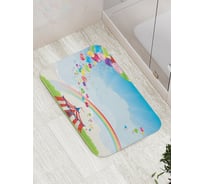 Коврик противоскользящий JoyArty "Открытие цирка" для ванной, сауны, бассейна, bath_12772