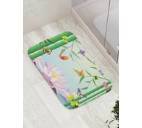 Коврик противоскользящий JoyArty "Среди бамбуков" для ванной, сауны, бассейна, bath_13590