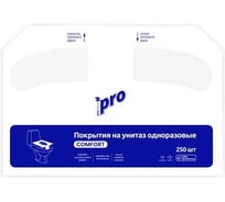 Покрытия на унитаз Protissue лист 410x370 мм, 250 листов С-389