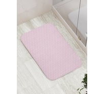 Коврик противоскользящий JoyArty "Классический в горошек" для ванной, сауны, бассейна, bath_17155
