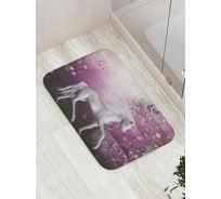 Коврик противоскользящий JoyArty "Красочный единорог" для ванной, сауны, бассейна, bath_12912