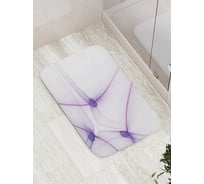 Коврик противоскользящий JoyArty "Прозрачные спирали" для ванной, сауны, бассейна, bath_20003