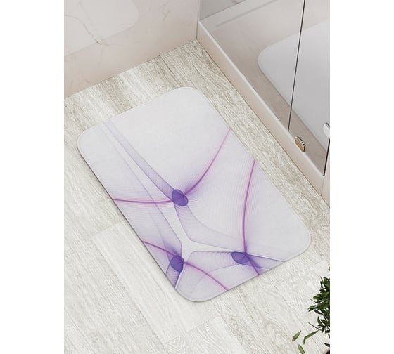 Коврик противоскользящий JoyArty "Прозрачные спирали" для ванной, сауны, бассейна, bath_20003 1