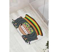 Коврик противоскользящий JoyArty "Обезьяна-растаман" для ванной, сауны, бассейна, bath_18158