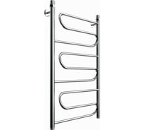 Полотенцесушитель ZOX ЛЦ 80х50, 1 дюйм, 3 Z-образные петли, универсальное подключение 535022