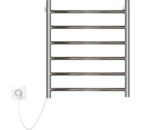Электрический полотенцесушитель Zox ДУГА ЛЦ 60х50 6 перекладин, левый кнопочный выкл, 255 Вт 541767