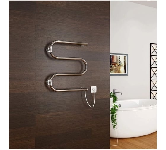 Полотенцесушитель MIXLINE SIMPLE M 60x50 кнопочный выкл, 192 Вт 556802
