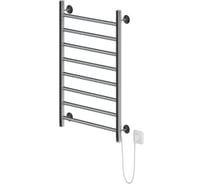 Полотенцесушитель MIXLINE VEGA 80x50 кноп выключатель, 340Вт, 8 перекладин, правый электрический_ 556368