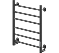 Полотенцесушитель MIXLINE VEGA 60x50 таймер, 253 Вт, 6 перекладин электрический ЧЕРНЫЙ_ 556422