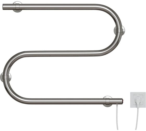 Полотенцесушитель MIXLINE SIMPLE S 40x50 кнопочный выкл, 130 Вт 556795
