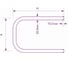 Полотенцесушитель Zox П 32x50 1'' полка 519299 2