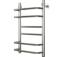 Полотенцесушитель Zox ЛЦ МИКС 80х50, 1 дюйм, 6 перекладин, универсальное подключение 540664