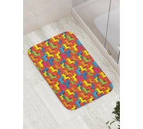 Коврик противоскользящий JoyArty "Лошадки" для ванной, сауны, бассейна, bath_52422