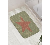 Коврик противоскользящий JoyArty "Ретро звезда" для ванной, сауны, бассейна, bath_5035