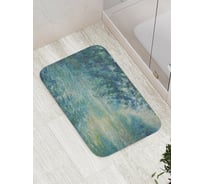 Коврик противоскользящий JoyArty "Дождливая река" для ванной, сауны, бассейна, bath_7795