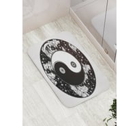 Коврик противоскользящий JoyArty "Космический баланс" для ванной, сауны, бассейна, bath_19240