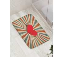 Коврик противоскользящий JoyArty "Концентрация любви" для ванной, сауны, бассейна, bath_7276