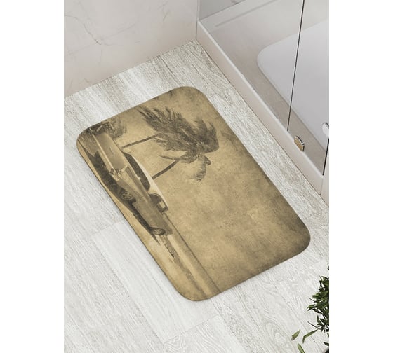 Коврик противоскользящий JoyArty "Ретро мечта" для ванной, сауны, бассейна, bath_8109 1