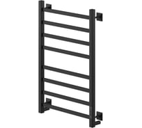 Полотенцесушитель MIXLINE TRIUMPH 80x50 таймер, 415 Вт, 8 перекладин электрический ЧЕРНЫЙ 556382