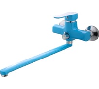 Смеситель для ванны Ekko длинный излив, синий E22304