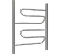 Полотенцесушитель ТЕРМОДИЗАЙН нерж. W (лесенка) W=500,H=600 (2 перекладины) 1/2в.р. ТЕРМО ДИЗАИН TDW002