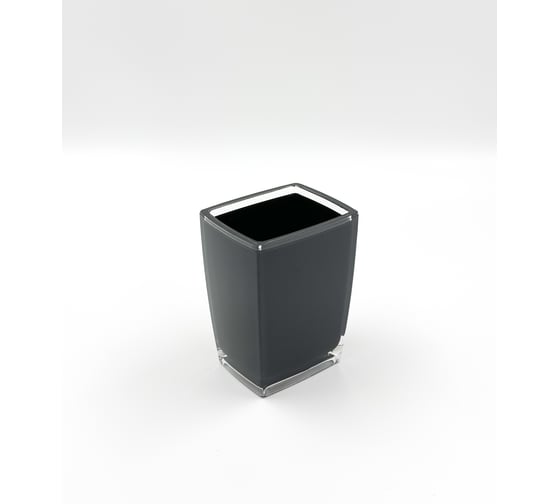 Пластиковый стакан JOY HOME черный прозрачный 14670